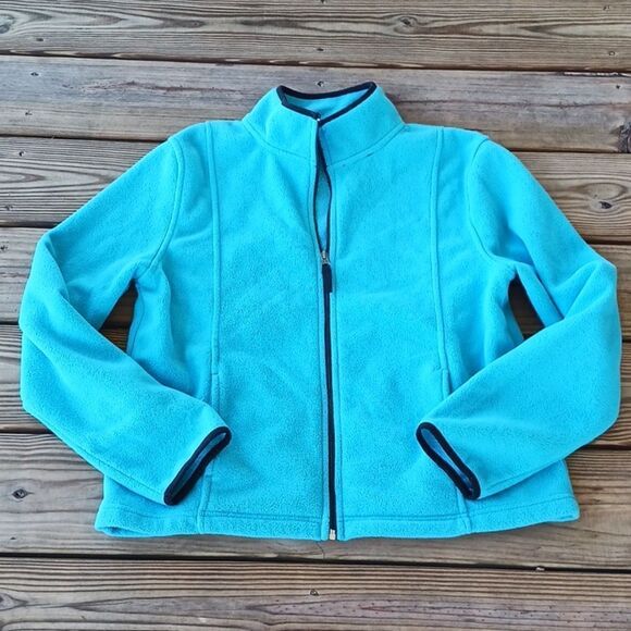 Mountain Lake women's blue fleece jacket size M - Picture 1 of 10